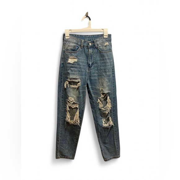 Xs distressed boyfriend jeans - Picture 1 of 2